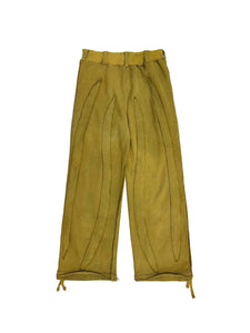 YAKU - Battle Scar Pant - AW25 - KHAKI W SCAR APPLIQUE